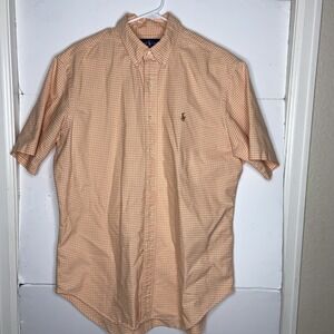 Ralph Lauren Classic Fit Dress Button Down Flesh Pony